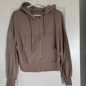 Amazon Brown Hoodie Sweatshirt